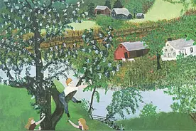 绘画美图：摩西奶奶 ​ 作品图片