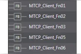 欧姆龙PLC分别做modbus tcp客户端和服务器的通讯案例图片