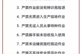 安全生产十条红线及十条禁令图片