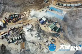 山东栖霞金矿附近村民：涉事金矿工资高，工人多来自外地图片