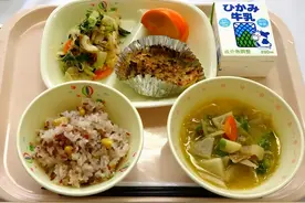 中、日、韩三国幼儿园伙食大比拼，网友：没有对比就没有伤害图片