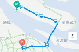 上海路线最远公交申崇三线，全程93公里，崇明岛人民的福利图片