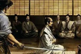 一个浪漫温柔，一个冷血残暴，古代日本樱花凭何与武士“同行”？图片