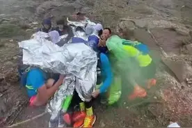 甘肃白银越野赛5名济南参赛跑友已平安撤离，揭秘事故背后：遇难者多位于第一方队，冲锋衣为何没成标配？图片