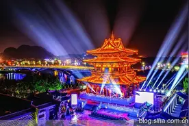 桂林逍遥楼历代重建时间变化，哪代更符合晴山排翠阁的意境？图片