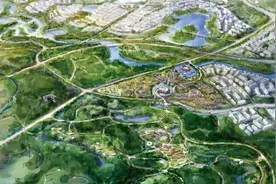 成都的“熊猫之都”，占地高达69平方公里，共涉及3个片区图片
