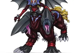 数码宝贝：吸血鬼之王，吸血魔兽是它的小弟，实力比肩七大魔王图片