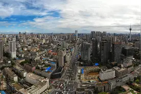 俯瞰成都 如此美丽图片