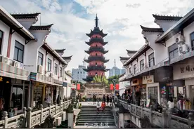 宁波“最孤独”佛塔，名字和武则天有关，14层高在外面看不出来图片
