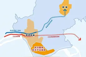 武汉市新洲区地铁规划图公布，新洲又该如何突破千亿大关？图片