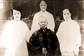 康有为罕见老照片：流亡海外，吃香喝辣住豪宅，图7小妾长相漂亮图片