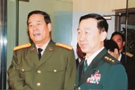 1985年，傅全有获越级提拔，出任成都军区司令员图片