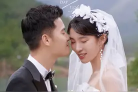 恭喜！焦安静6月19日将在厦门大婚，这套婚纱大片真是太美了图片