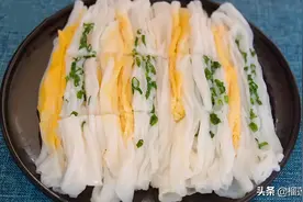 家庭版广式肠粉，夏天没有胃口就来做一份吧，弹软滑嫩超级好吃图片