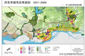 正在崛起的丹东！丹东城市总体规划图，建议收藏图片