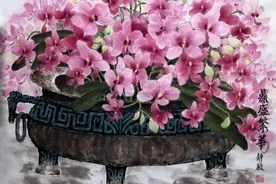 作品展｜姚静毅 ​画风清新亮丽，虚淡怡静图片