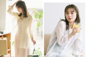 白衬衫也能气质又高级，春夏单穿，轻松穿出女神范图片
