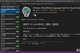 Visual Studio Code设置中文界面图片