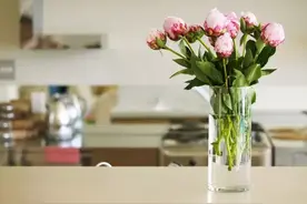 夏日炎炎，家里的插花该怎么插才有清凉感？图片