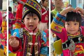 刚刚！桂林“三月三萌娃”成团出道，幼儿园流出定妆照图片