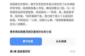 推文《我是顶流巨星亲孙女》——春风榴火图片