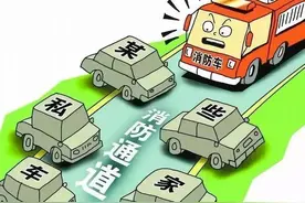 生命的宽度 || 商丘消防重拳整治“生命通道”占用现象图片
