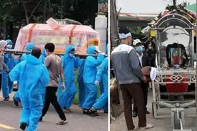 痛心！越南女护士抗疫路上遇车祸撒手人寰，留下一双年幼的儿子图片