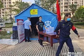 解封第一天，昆明医大馨苑小区21栋住户：能呼吸新鲜空气真好图片