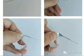 「缠花教程」-仿故宫蓝色妖姬（上）后压图片