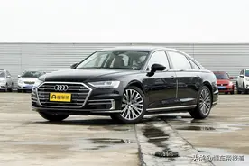 新车 | 新款奥迪A8L典藏版到店实拍，售85.88万元起，再战奔驰S级图片