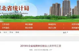 沧州2019年平均工资公布！你拖后腿了吗？图片