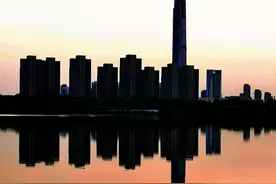 2021 天津水西公园 傍晚 风景 随拍图片