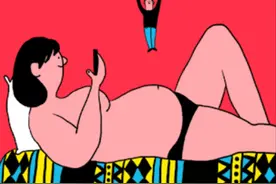 火爆ins“成人”插画太扎心！揭露了女生不为人知的秘密图片