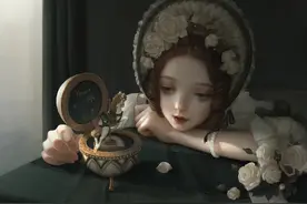 一组光影运用十分唯美的插画作品欣赏！画技出色人物造型十分美型图片