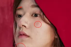 尴尬！赵露思杂志未修图流出，五官扁平痘痘多，少女感全靠后期修图片
