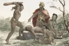 祭祀中最残忍的莫过于“活人祭祀”，特别是那些不发达的非洲地区图片