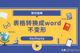 WPS职场小白必备技能：Excel表格怎么转成word格式图片