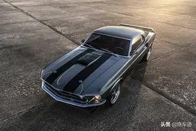 1969年的福特野马 Boss 429，以千匹马力现身，令人垂涎的肌肉车图片