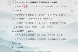 地理老教师：初中3年将这份资料“啃透”，会考成绩不下96图片
