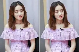 女明星穿紫色礼服，倪妮女神范十足，赵丽颖最俏皮，你同意吗？图片