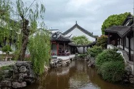 江南名园瞻园，南京最历史最悠久的园林，被誉为“金陵第一园”图片