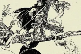 大刀王兰英力压杨七郎穆桂英杨六郎，成为杨家将名副其实的第一人图片