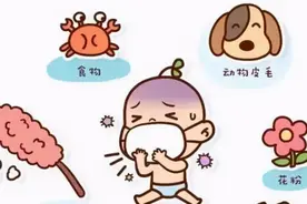 过敏孩子说：换季的时候，我太难了图片