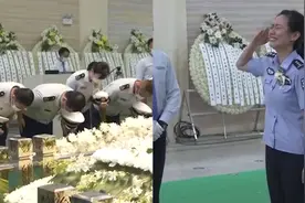 抗洪烈士陈陆追悼会 妻子痛哭送别：我给他敬个礼视频封面