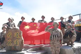 西藏军区边防战士哨点宣誓画面曝光，“虽远必诛”标语牌格外抢眼图片