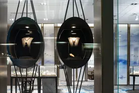 王艳红作品 | 117㎡珠宝店设计 定格经典之美图片