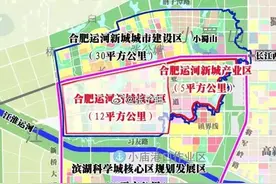 合肥市重点发展五大片区之黑马运河新城图片