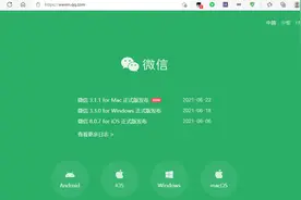微信丑丑的官网界面，终于变了图片