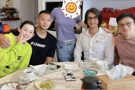 45岁王力宏近照曝光，胡子头发都花白，与范玮琪夫妇同框差别大图片