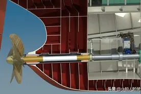 舰船技术|船舶的尾轴是如何穿出船体的？又是如何防止水进入的？图片